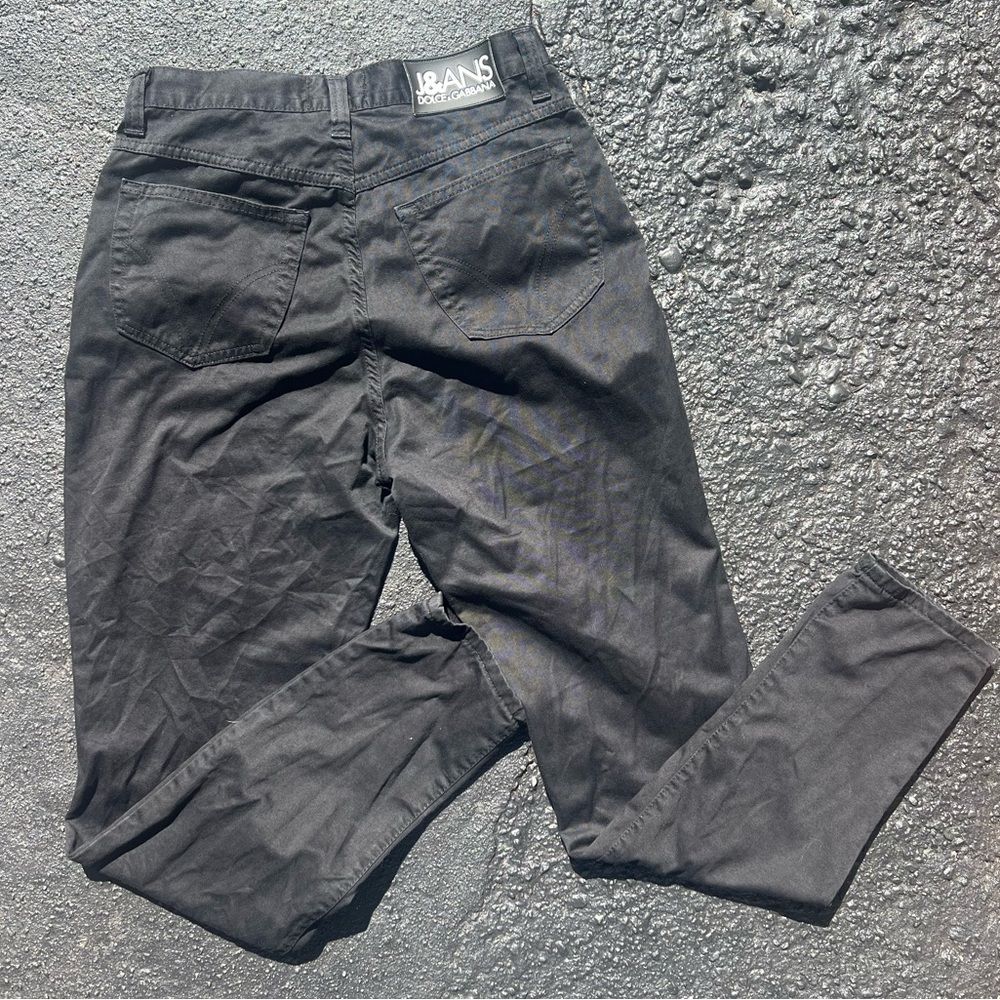 Dolce and Gabbana black jeans